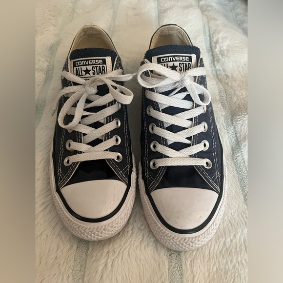 Unisex Converse Chuck Taylor All Star Ox Navy Blue Women 8/Men’s 6 - Picture 3 of 6